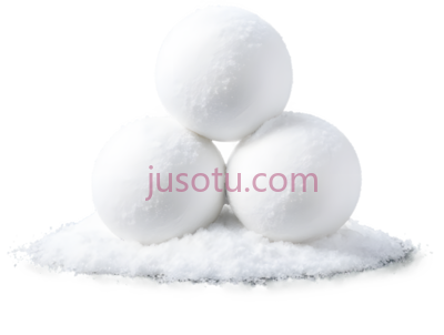 雪球,堆叠,白色, PNG