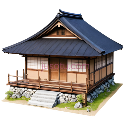木屋,乡村, PNG