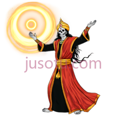 骷髅,卡通,红色, 黄色, 黑色PNG