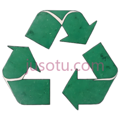 回收标志,绿色PNG