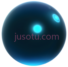 球体,发光,蓝色PNG