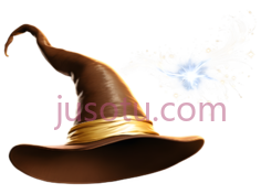 巫师帽,经典,棕色PNG