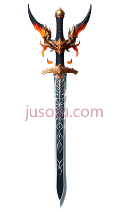 剑,幻想,黑色,银色,金色PNG