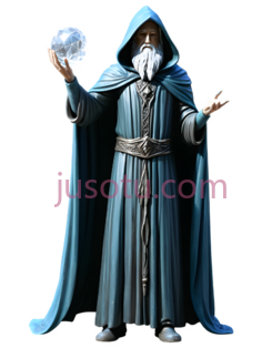 巫师,神秘,古老,蓝色PNG