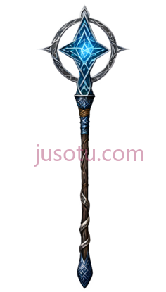 权杖,幻想,蓝色PNG