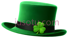 帽子,礼帽,绿色PNG
