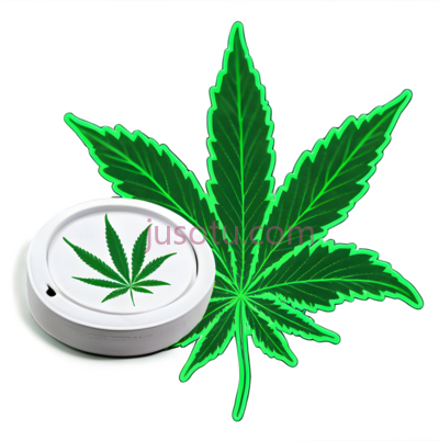 大麻叶,药丸,卡通,绿色, PNG