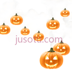 南瓜灯,万圣节,橙色PNG