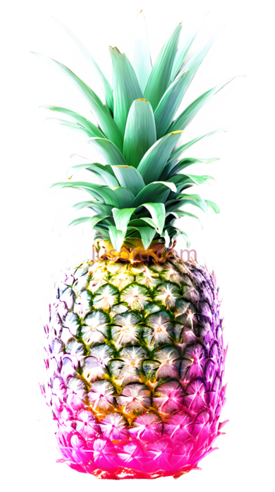 菠萝,粉色, PNG
