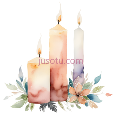 婚礼,蜡烛, PNG