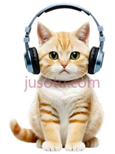 猫,卡通,橘色,白色PNG