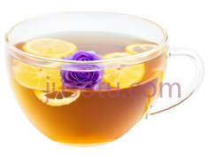 茶,紫色,玻璃杯PNG
