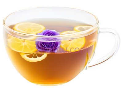 茶,紫色,玻璃杯, PNG