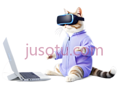 猫,穿着紫色睡衣,VR眼镜,白色,灰色,黑色PNG