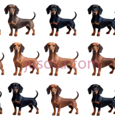 腊肠犬,卡通,棕色PNG