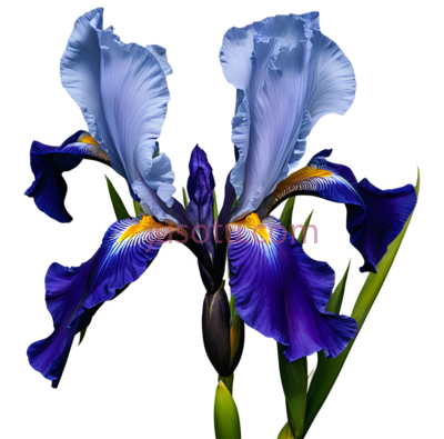 鸢尾花, PNG