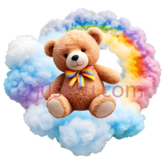 泰迪熊,卡通,棕色PNG