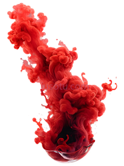 烟雾,抽象,红色, PNG