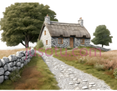 小屋,乡村,灰色,棕色PNG