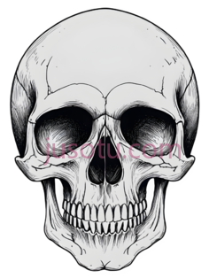 颅骨PNG