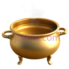 金色,大锅PNG