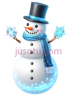 雪人,丝绸PNG
