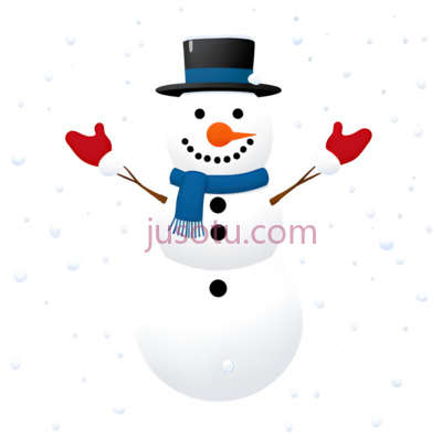 雪人,下雪, PNG