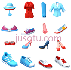 单品,服装,鞋子,连衣裙,衬衫,浅蓝色PNG