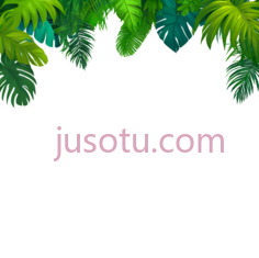 叶子,热带植物,绿色PNG