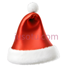 圣诞帽,经典,红色,白色PNG