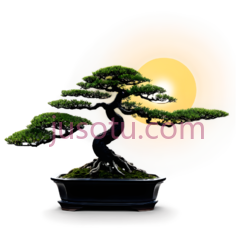 盆景太阳PNG