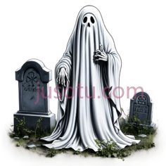 幽灵,墓地PNG