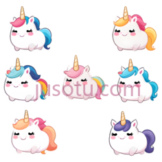 可爱独角兽PNG