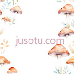 蘑菇,花PNG