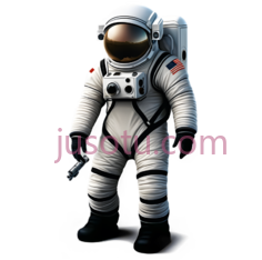 宇航服,卡通,白色PNG