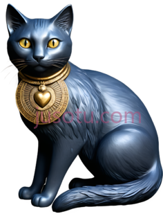 猫,埃及,蓝色PNG