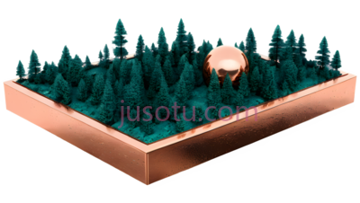 森林,3D建模,绿色, PNG