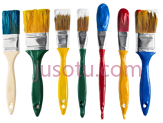 彩色画笔,工具, PNG