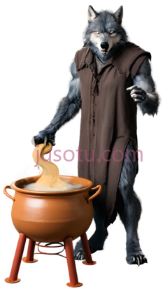 狼人,奇幻,灰色PNG