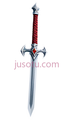 剑,幻想,红色,银色,黑色PNG