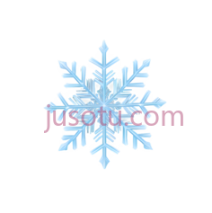 雪花,对称,蓝色PNG