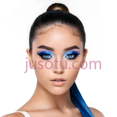 女性,时尚,蓝色PNG