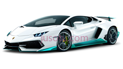 跑车,现代,白色, PNG