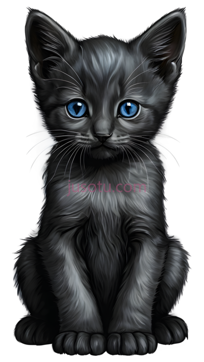 悲伤,小猫, PNG