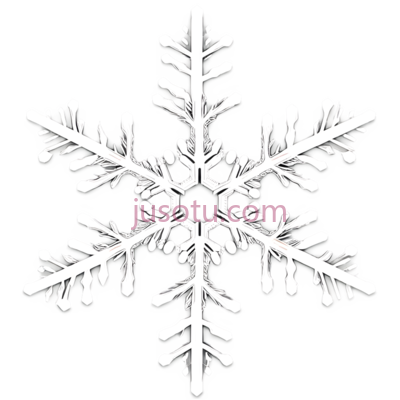 雪花,对称,白色, PNG
