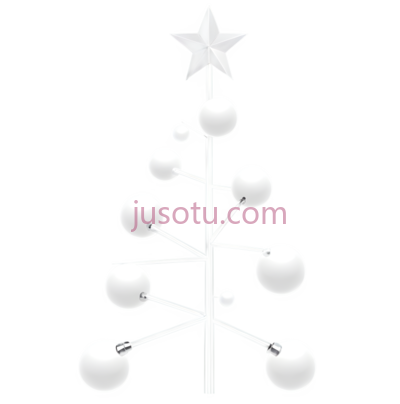 圣诞树,抽象,白色, PNG