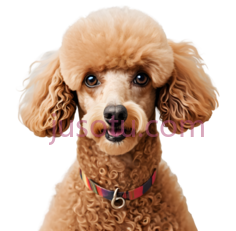 泰迪犬,卷毛,浅棕色PNG