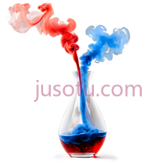 烟雾,抽象,红色,蓝色PNG