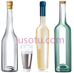 瓶子,玻璃杯,绿色PNG