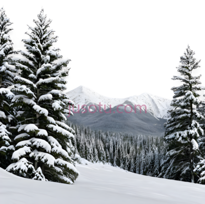雪松,自然风光,绿色, PNG